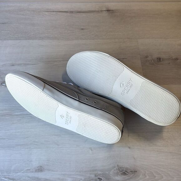 SPERRY Striper II CVO
Vulcanized Sneaker Flat‎ Heel Grey Canvas 13 NWT in box - Picture 12 of 13